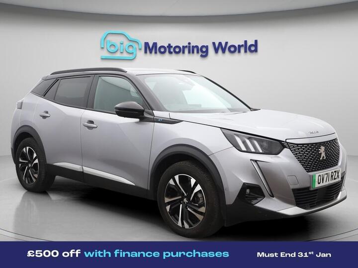 Peugeot E-2008 50kWh GT Auto 5dr