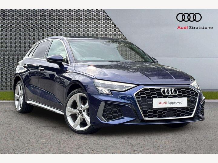 Audi A3 1.4 TFSIe 40 S Line Sportback S Tronic Euro 6 (s/s) 5dr 13kWh
