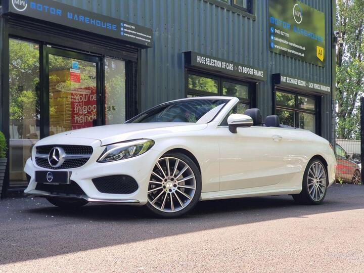 Mercedes-Benz C-CLASS 2.1 C220d AMG Line Cabriolet G-Tronic+ Euro 6 (s/s) 2dr