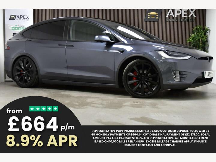 Tesla Model X (Dual Motor) Performance Auto 4WDE 5dr (Ludicrous) Tesla Model X (Dual Motor) Performance Auto 4WDE 5dr (Ludicrous)