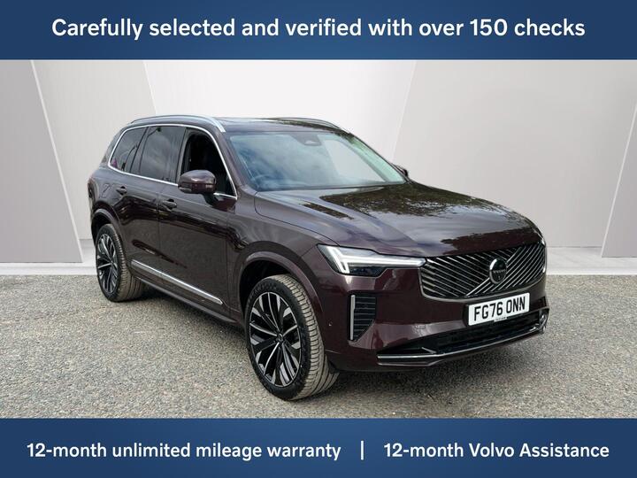 Volvo XC90 2.0 T8 18.8kWh Ultra Bright Auto 4WD Euro 6 (s/s) 5dr