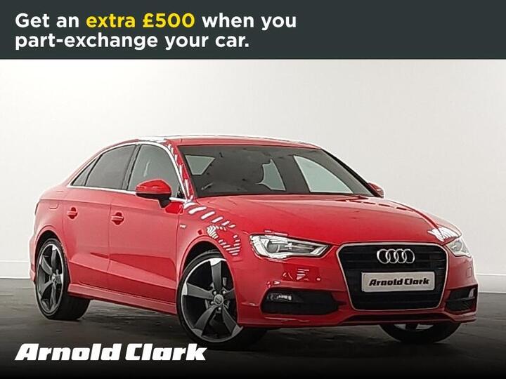 Audi A3 1.4 TFSI CoD S Line S Tronic Euro 6 (s/s) 4dr (Nav)