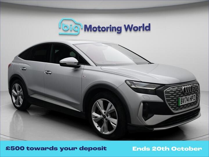 Audi Q4 E-tron 45 S Line Sportback Auto Quattro 5dr 82kWh