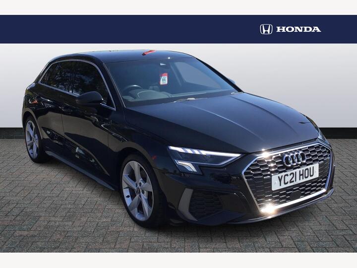 Audi A3 1.0 TFSI 30 S Line Sportback S Tronic Euro 6 (s/s) 5dr