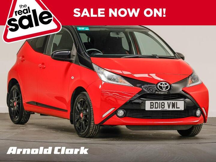 Toyota AYGO 1.0 VVT-i X-cite 4 Red Bi-Tone Euro 6 5dr