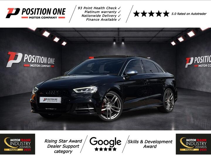 Audi S3 2.0 TFSI S Tronic Quattro Euro 6 (s/s) 4dr