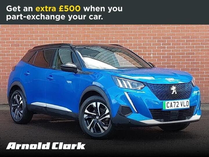 Peugeot E-2008 50kWh GT Auto 5dr (7kW Charger)