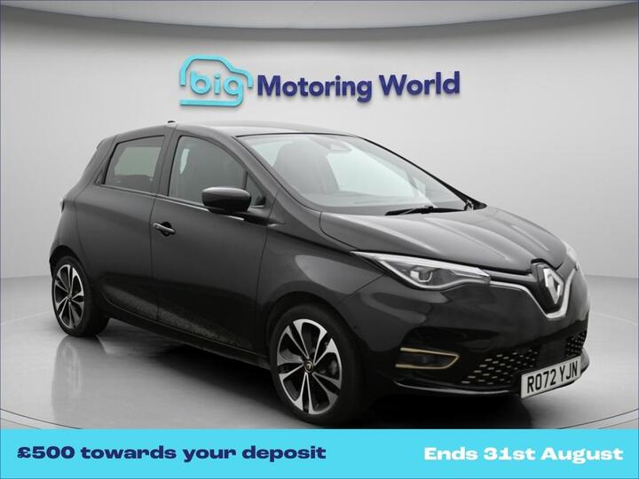 Renault Zoe R135 EV50 52kWh Iconic Auto 5dr (Boost Charge)