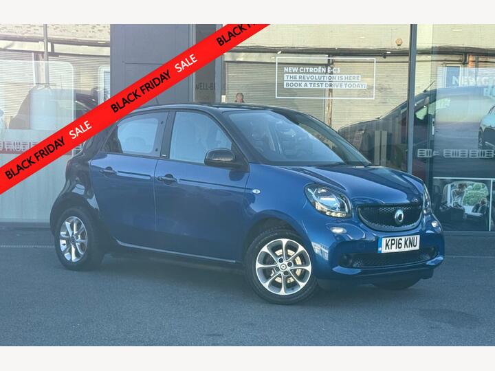 Smart Forfour 0.9T Passion (Premium) Euro 6 (s/s) 5dr