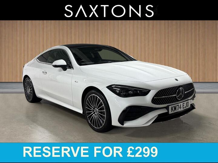 Mercedes-Benz CLE 2.0 CLE300e 25.4kWh AMG Line (Premium) G-Tronic+ Euro 6 (s/s) 2dr Mercedes-Benz CLE 2.0 CLE300e 25.4kWh AMG Line (Premium) G-Tronic+ Euro 6 (s/s) 2dr