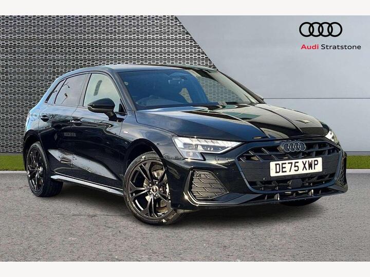 Audi A3 1.5 TFSIe Black Edition Sportback S Tronic Euro 6 (s/s) 5dr 17.9kWh
