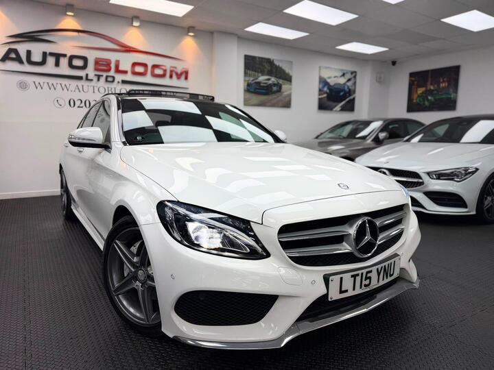 Mercedes-Benz C Class 2.1 C220 BlueTEC AMG Line (Premium) G-Tronic+ Euro 6 (s/s) 4dr