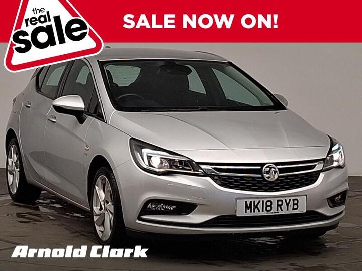 Vauxhall Astra 1.4i Turbo SRi Nav Auto Euro 6 (s/s) 5dr