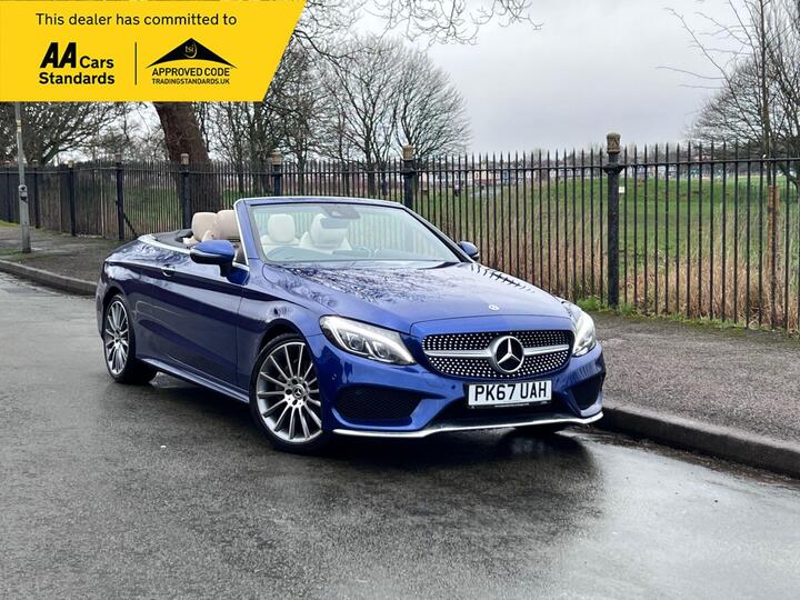 Mercedes-Benz C-CLASS 2.0 C200 AMG Line (Premium Plus) Cabriolet G-Tronic+ Euro 6 (s/s) 2dr