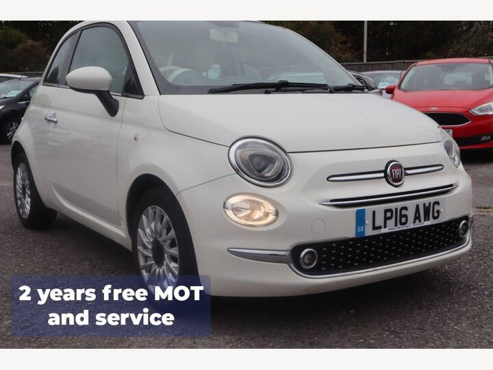 Fiat 500 1.2 Lounge Euro 6 (s/s) 3dr