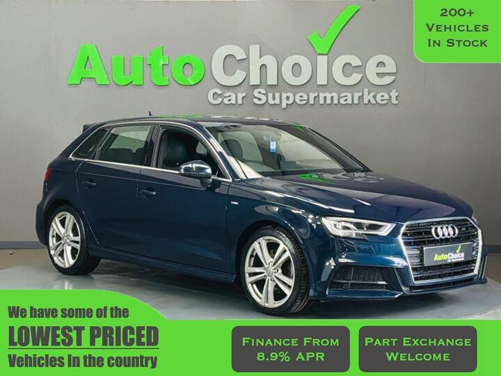 Audi A3 2.0 TFSI S Line Sportback Euro 6 (s/s) 5dr