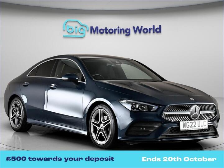 Mercedes-Benz CLA 1.3 CLA180 AMG Line Coupe 7G-DCT Euro 6 (s/s) 4dr