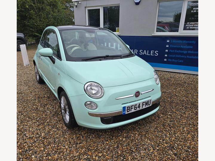 Fiat 500 1.2 Lounge Euro 6 (s/s) 3dr