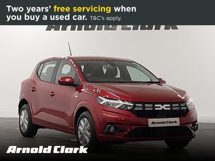 Dacia Sandero 1.0 TCe Expression Euro 6 (s/s) 5dr Dacia Sandero 1.0 TCe Expression Euro 6 (s/s) 5dr