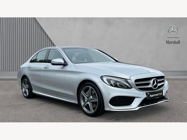 Mercedes-Benz C Class 2.1 C220d AMG Line (Premium) G-Tronic+ Euro 6 (s/s) 4dr