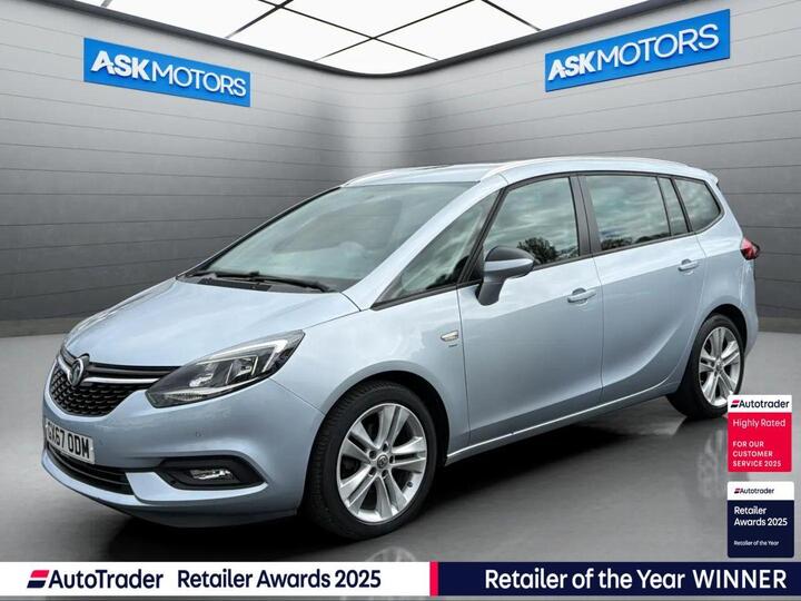 Vauxhall ZAFIRA TOURER 1.4i Turbo SRi Euro 6 5dr