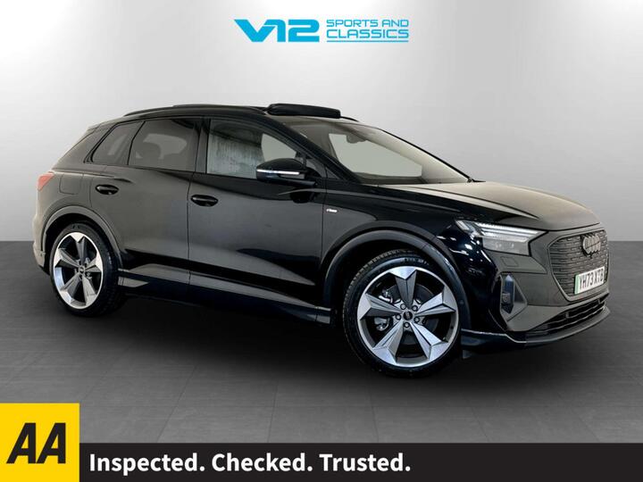 Audi Q4 E-tron 50 Black Edition Auto Quattro 5dr 82kWh Audi Q4 E-tron 50 Black Edition Auto Quattro 5dr 82kWh