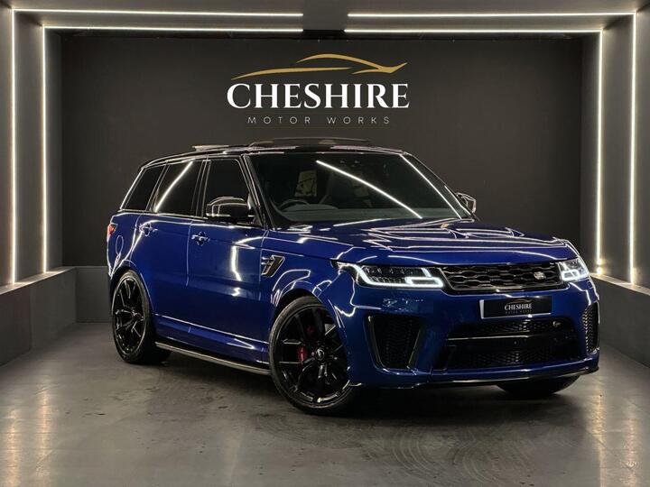Land Rover RANGE ROVER SPORT 5.0 P575 V8 SVR Auto 4WD Euro 6 (s/s) 5dr