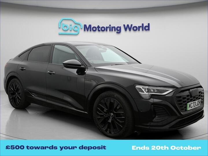 Audi Q8 E-tron 55 Black Edition Sportback Auto Quattro 5dr 114kWh (11kW Charger)