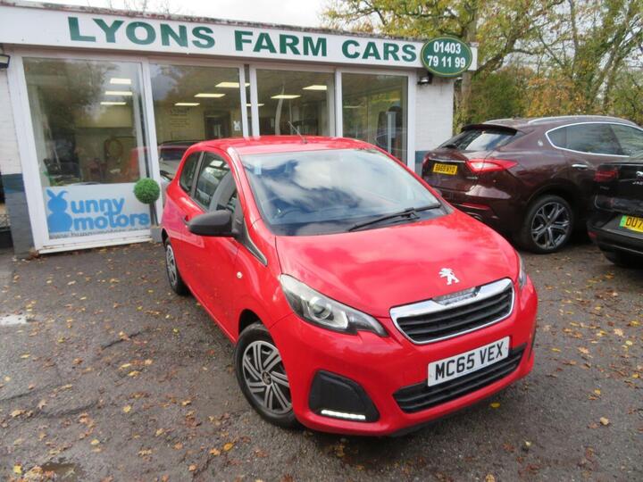 Peugeot 108 1.0 Access Euro 6 3dr Peugeot 108 1.0 Access Euro 6 3dr