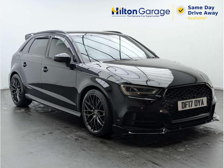 Audi S3 2.0 TFSI Black Edition Sportback S Tronic Quattro Euro 6 (s/s) 5dr