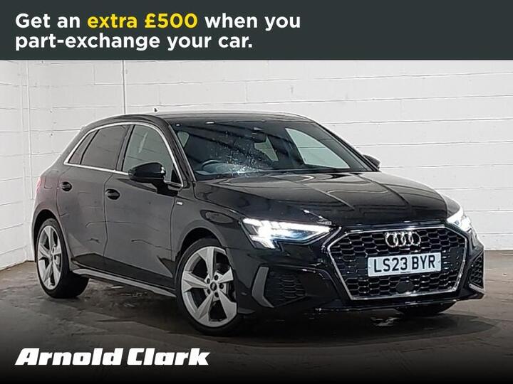 Audi A3 1.0 TFSI 30 S Line Sportback S Tronic Euro 6 (s/s) 5dr