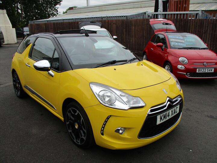 Citroen DS3 Cabrio 1.6 THP DSport Plus Euro 5 2dr Citroen DS3 Cabrio 1.6 THP DSport Plus Euro 5 2dr