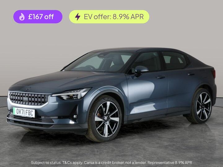 Polestar Polestar 2 Single Motor 78kWh Long Range Fastback Auto FWD 5dr