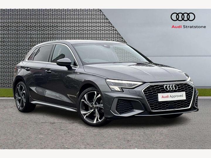 Audi A3 1.0 TFSI 30 S Line Sportback S Tronic Euro 6 (s/s) 5dr