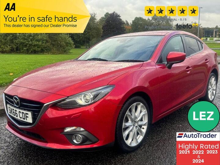 Mazda MAZDA3 2.0 SKYACTIV-G Sport Nav Fastback Euro 5 (s/s) 4dr Mazda MAZDA3 2.0 SKYACTIV-G Sport Nav Fastback Euro 5 (s/s) 4dr