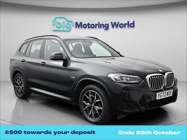 BMW X3 2.0 30e 12kWh M Sport Auto XDrive Euro 6 (s/s) 5dr
