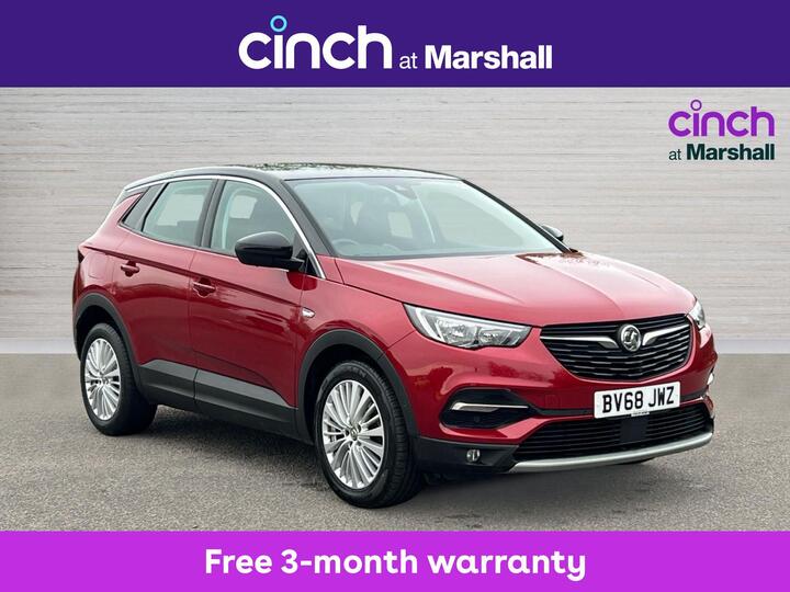Vauxhall Grandland X 1.2 Turbo Sport Nav Euro 6 (s/s) 5dr