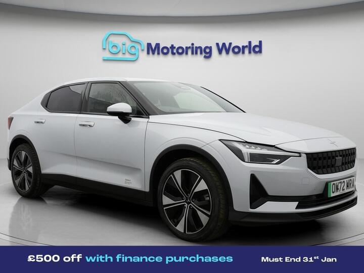 Polestar Polestar 2 Single Motor 69kWh Standard Range Fastback Auto FWD 5dr