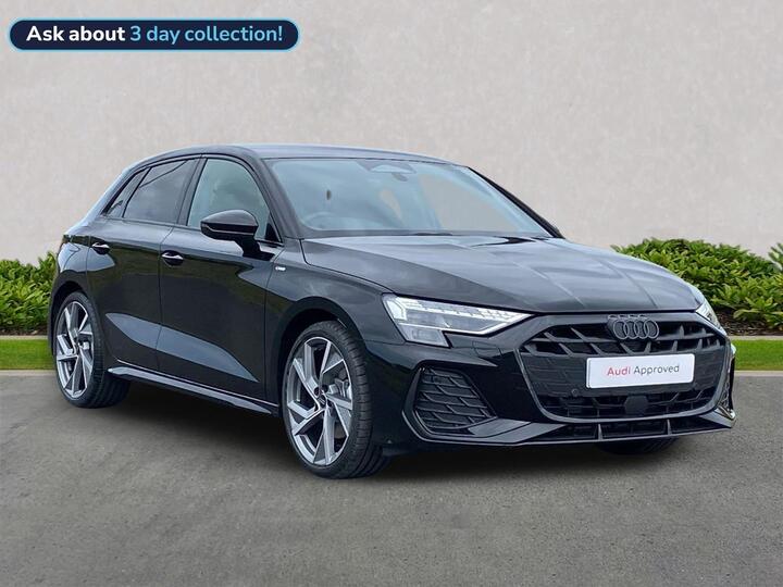 Audi A3 1.5 TFSI Black Edition Sportback S Tronic Euro 6 (s/s) 5dr