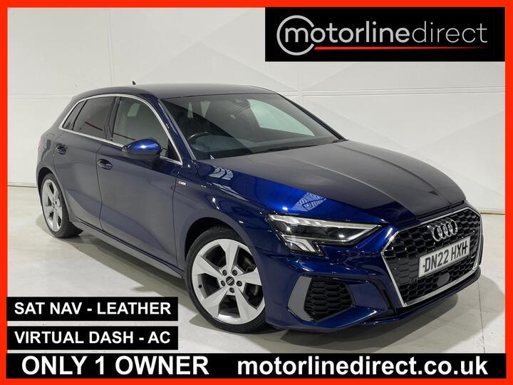 Audi A3 2.0 TDI 35 S Line Sportback S Tronic Euro 6 (s/s) 5dr
