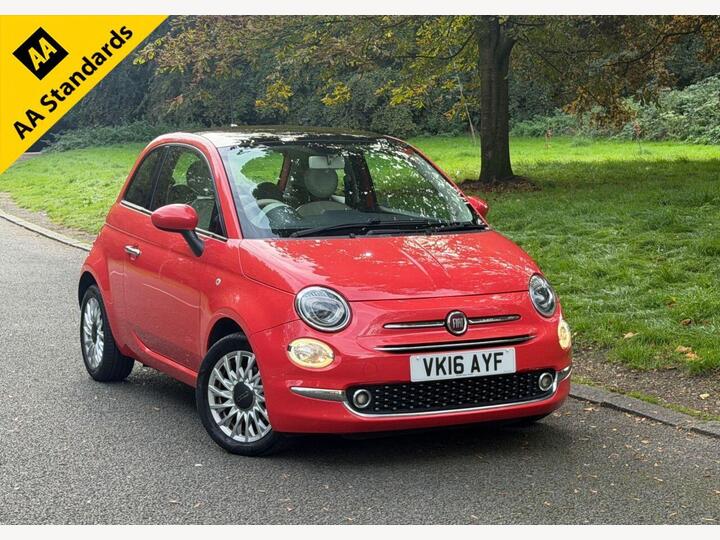 Fiat 500 1.2 Lounge Euro 6 (s/s) 3dr