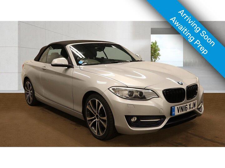 BMW 2 Series 2.0 220d Sport Euro 6 (s/s) 2dr