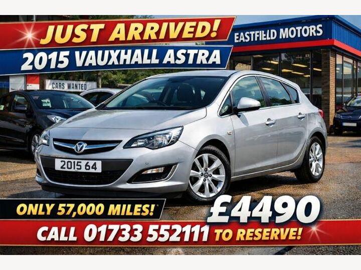 Vauxhall Astra 1.4 16v Excite Euro 5 5dr Vauxhall Astra 1.4 16v Excite Euro 5 5dr