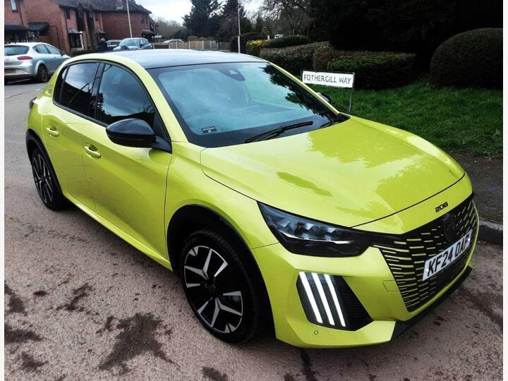 Peugeot E-208 51kWh GT Auto 5dr (7.4kW Charger)