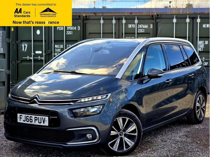 Citroen Grand C4 Picasso 1.6 BlueHDi Flair EAT6 Euro 6 (s/s) 5dr Citroen Grand C4 Picasso 1.6 BlueHDi Flair EAT6 Euro 6 (s/s) 5dr