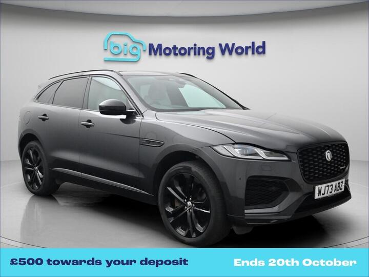 Jaguar F-PACE 2.0 P400e 19.3kWh R-Dynamic SE Black Auto AWD Euro 6 (s/s) 5dr