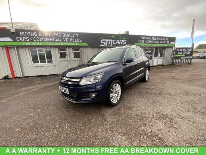 Volkswagen TIGUAN 2.0 TDI BlueMotion Tech Match DSG 4WD Euro 5 (s/s) 5dr