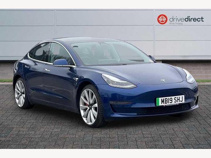 Tesla MODEL 3 (Dual Motor) Performance Auto 4WDE 4dr (Performance Upgrade)