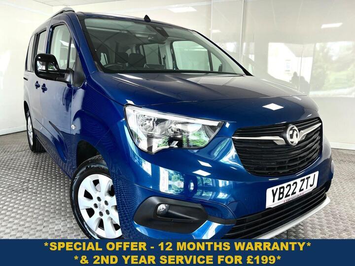 Vauxhall COMBO LIFE 1.5 Turbo D Elite Auto Euro 6 (s/s) 5dr (7 Seat)