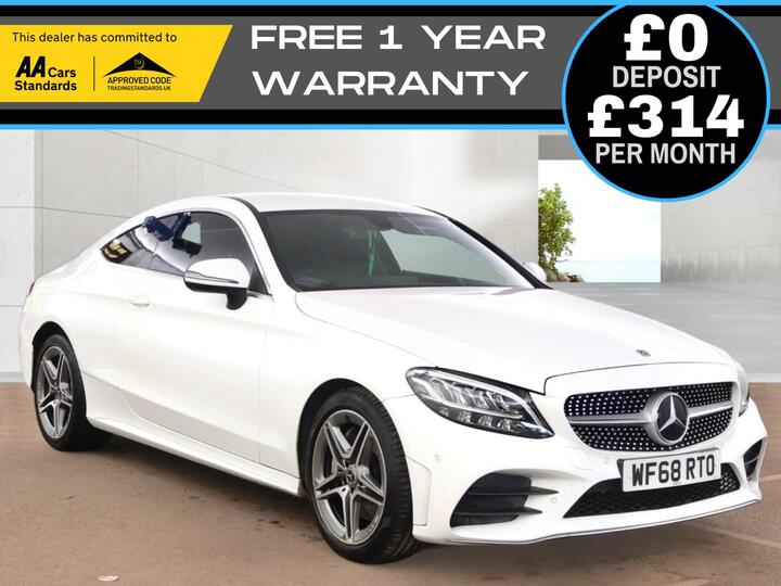 Mercedes-Benz C CLASS 2.0 C300 AMG Line G-Tronic+ Euro 6 (s/s) 2dr